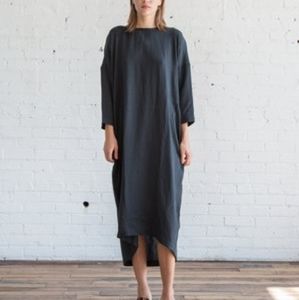Black Crane Cacoon Dress